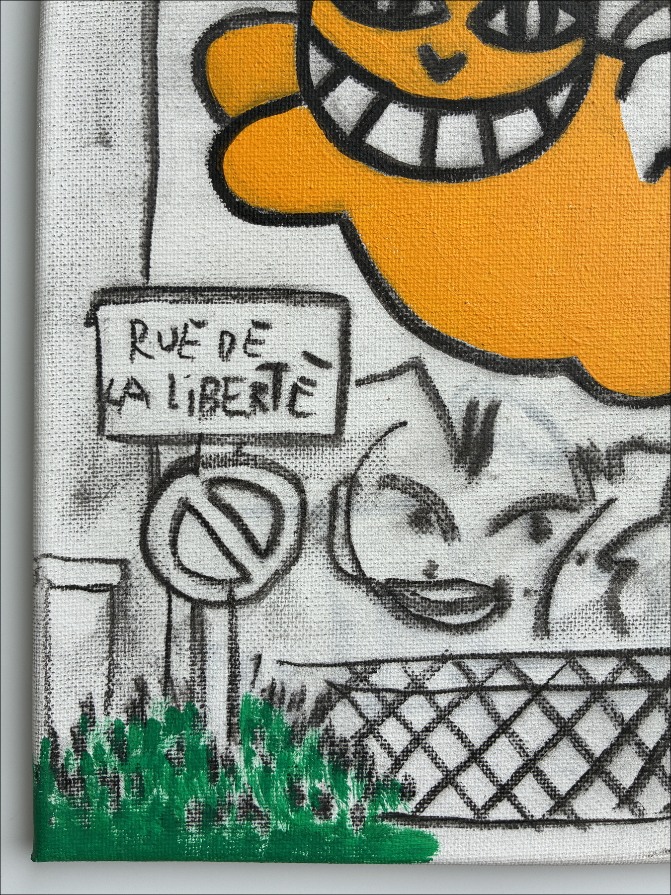 M.Chat (Thoma Vuille) - Chat Rue de la Liberté, peinture 2026