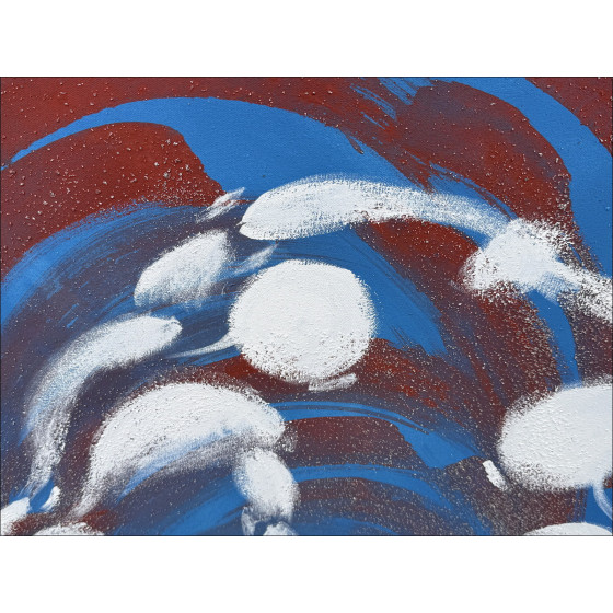 Jérôme Mesnager – Dansend paar (2022) | Origineel schilderij