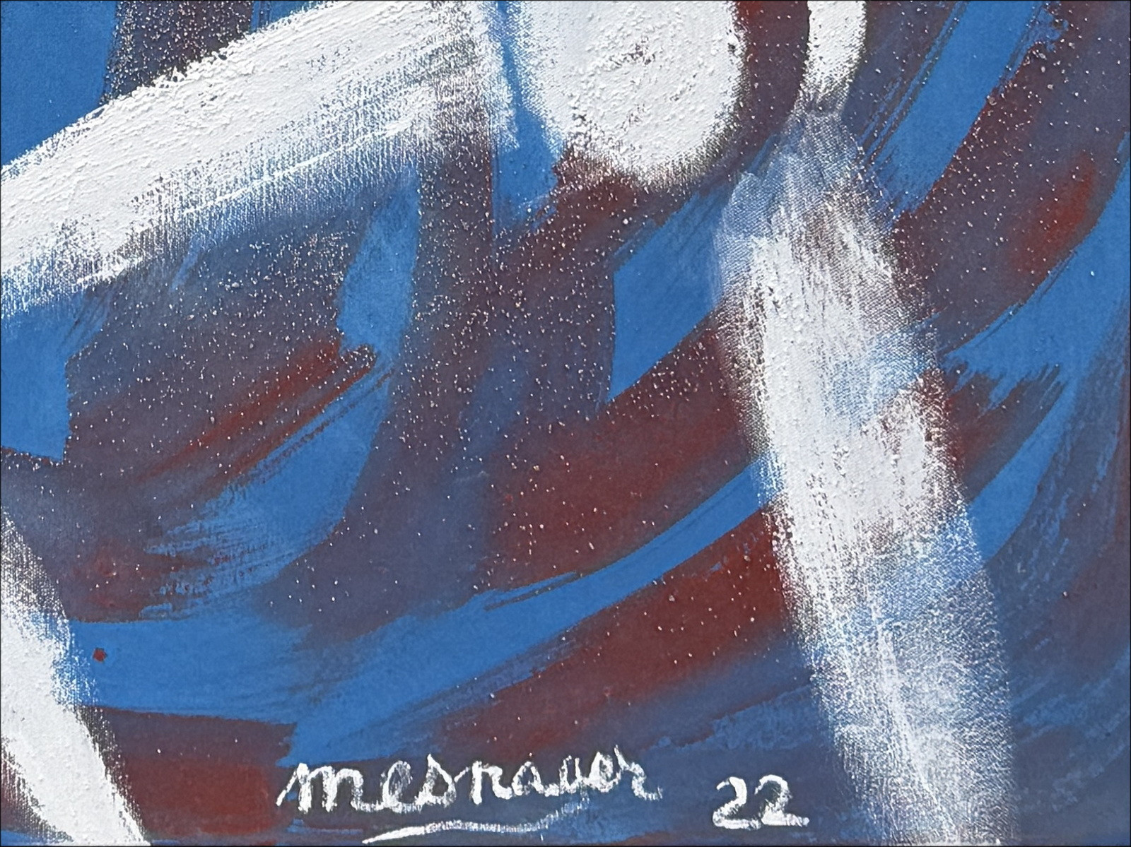 Jérôme Mesnager – Couple dansant (2022) | Peinture originale