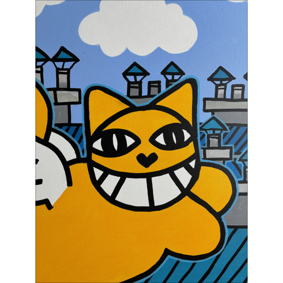 M.Chat (Thoma Vuille) - Gevleugelde kat op de daken van Parijs, 2026