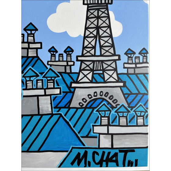 M.Chat (Thoma Vuille) - Gato alado en los tejados de París, 2026
