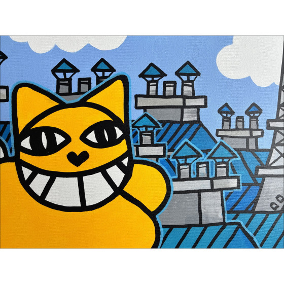 M.Chat (Thoma Vuille) - Gato alado en los tejados de París, 2026