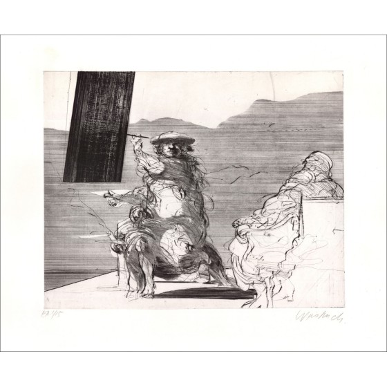 Acquista Claude Weisbuch L'incisione originale amatoriale del 1973 