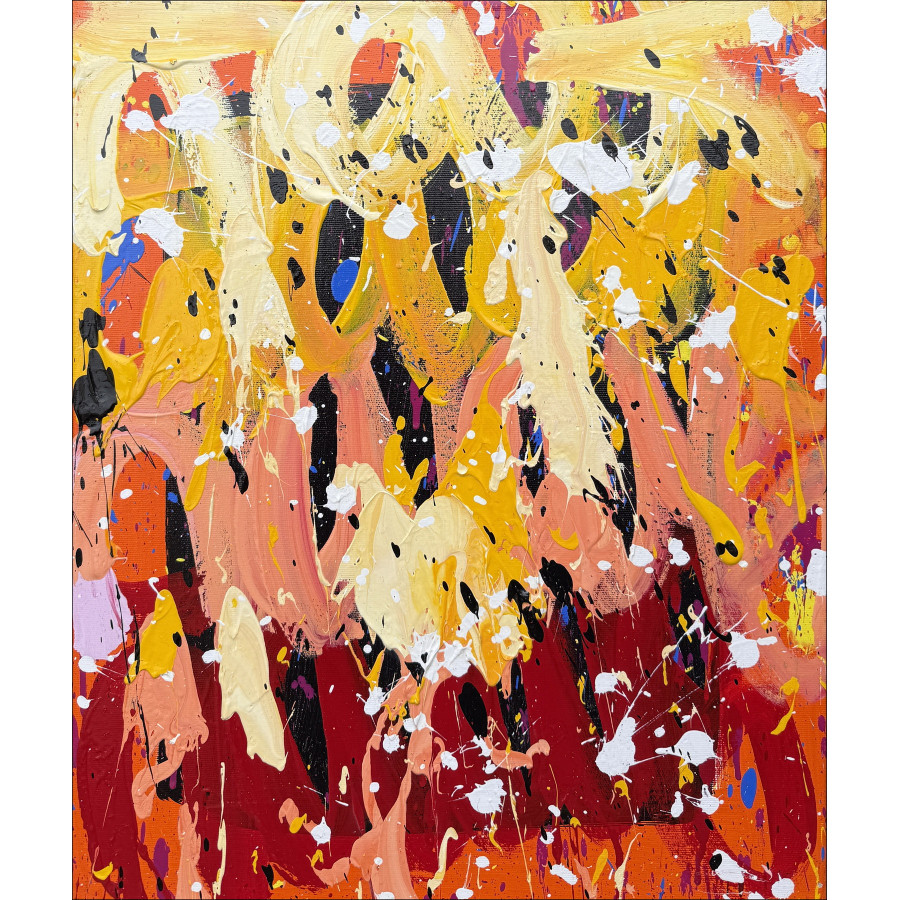 JonOne – Composición, 2025 | Pintura original 10F