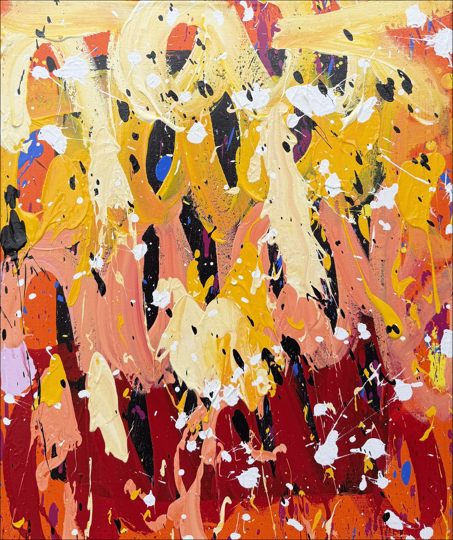 JonOne – Composition, 2025 | Original Painting 10F