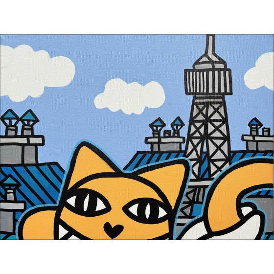 M.Chat (Thoma Vuille) - Chat ailé avec la Tour Eiffel, 2026