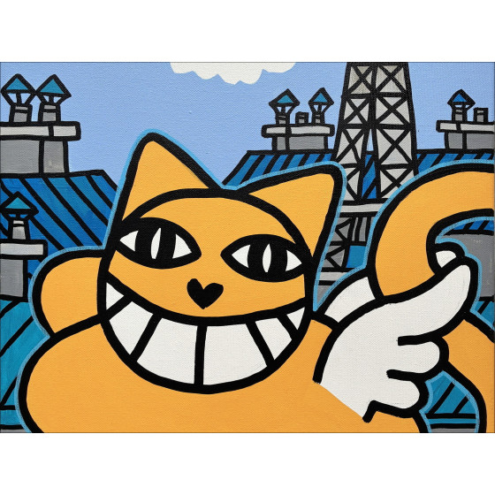 M.Chat (Thoma Vuille) - Chat ailé avec la Tour Eiffel, 2026