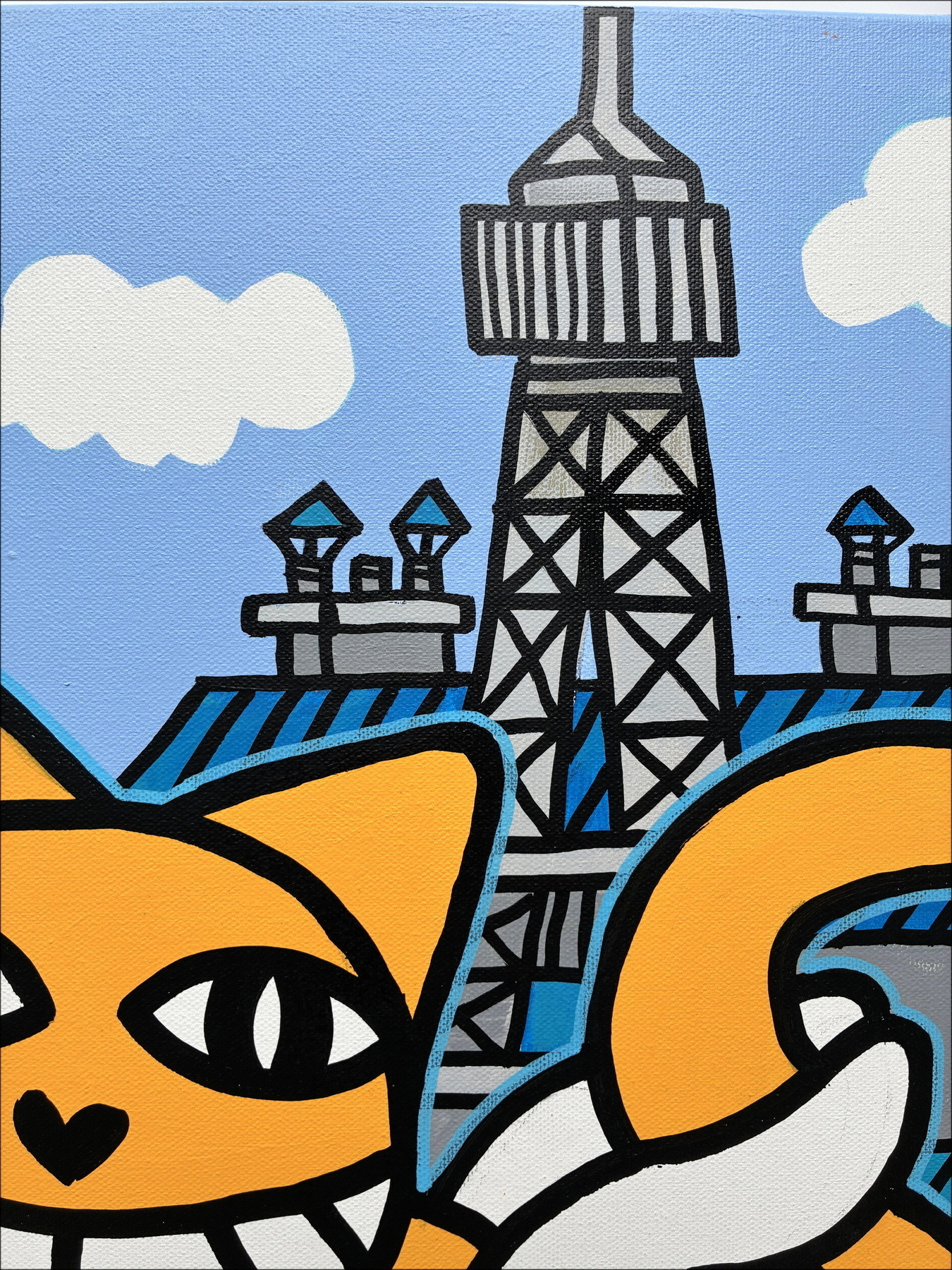 M.Chat (Thoma Vuille) - Gato alado con la Torre Eiffel, 2026