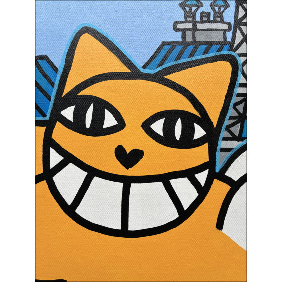 M.Chat (Thoma Vuille) - Chat ailé avec la Tour Eiffel, 2026