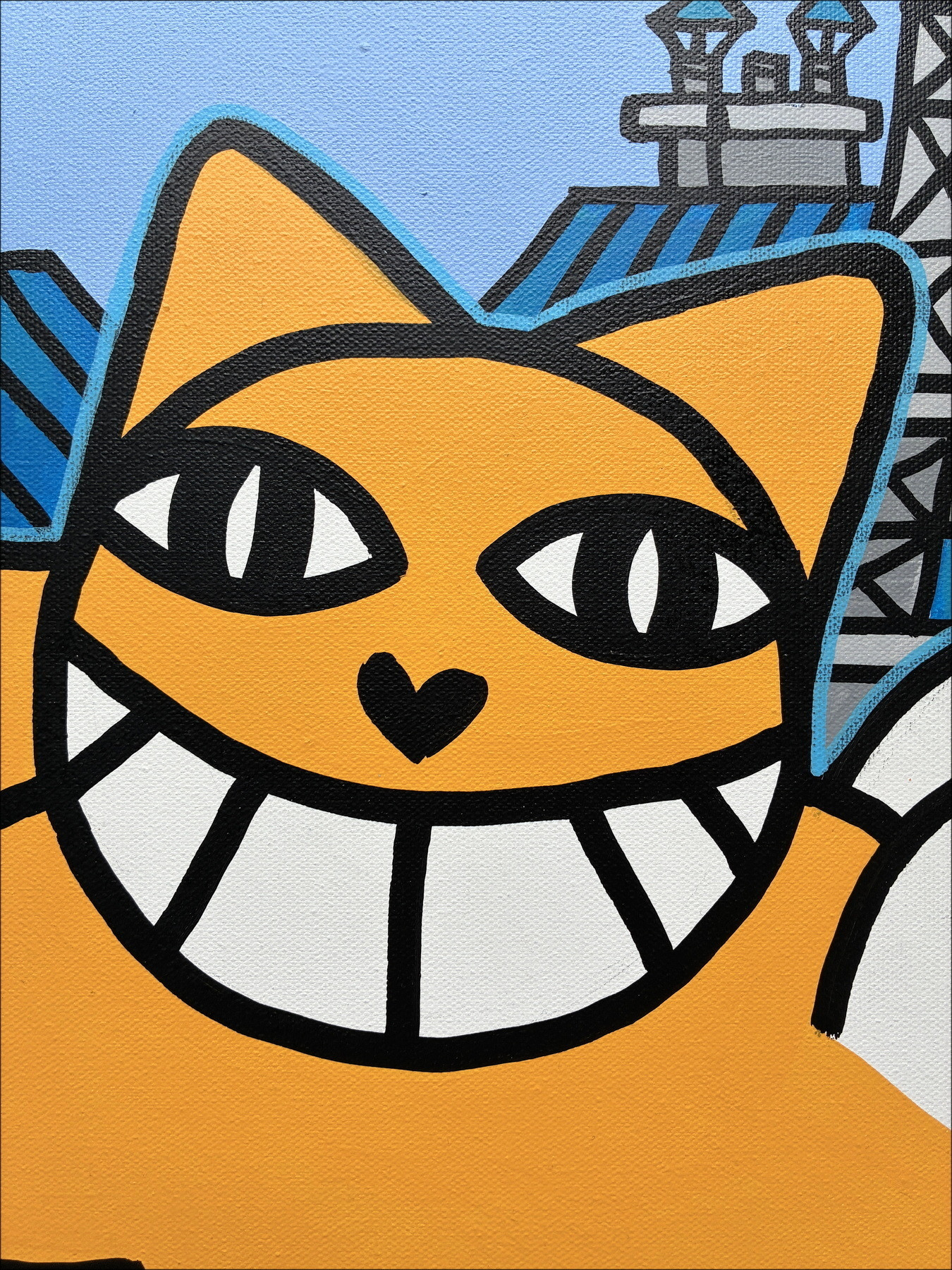 M.Chat (Thoma Vuille) - Winged Cat with the Eiffel Tower, 2026