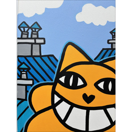 M.Chat (Thoma Vuille) - Gato alado con la Torre Eiffel, 2026