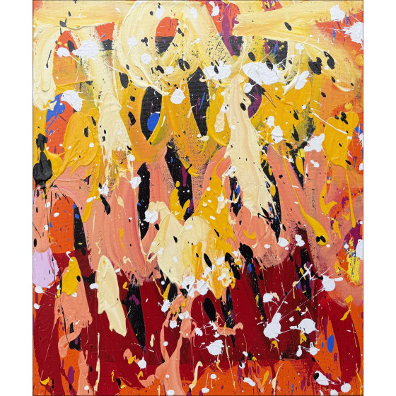 JonOne – Composition, 2025 | Original Painting 10F