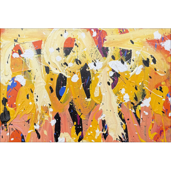 JonOne – Composition, 2025 | Peinture originale 10F
