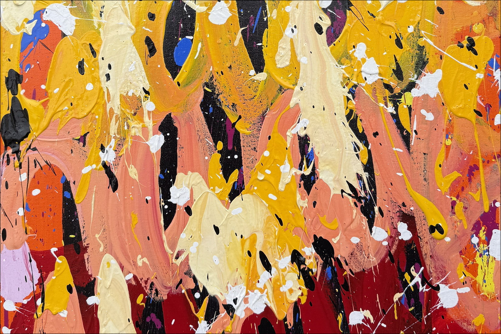 JonOne – Composición, 2025 | Pintura original 10F