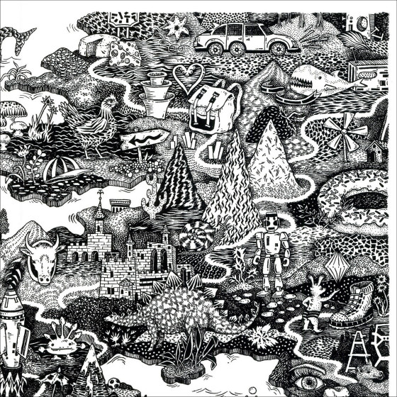 Claire Fanjul - Composición, serigrafía original firmada