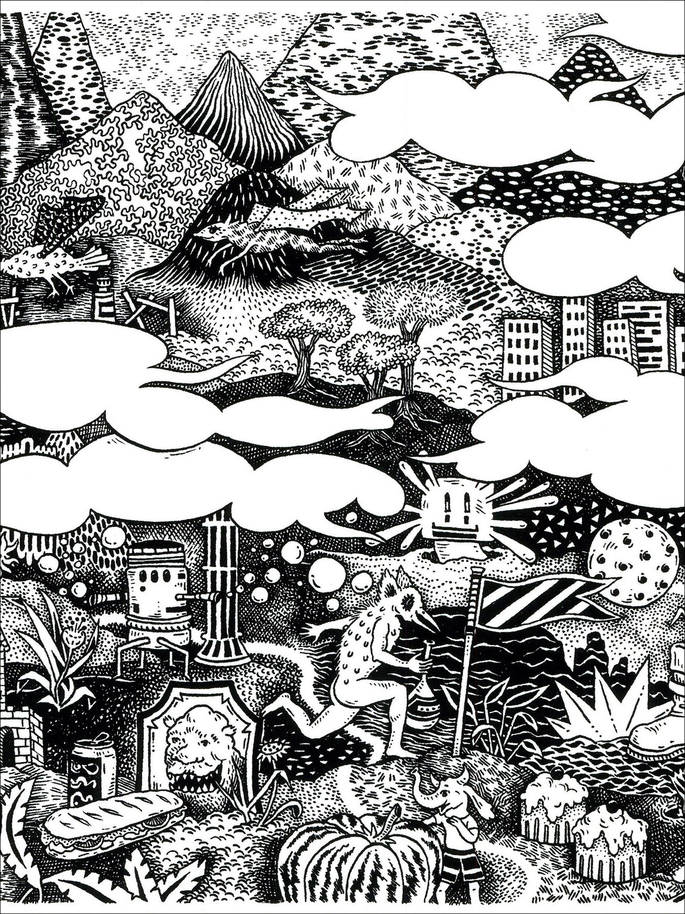 Claire Fanjul - Composition 2, sérigraphie originale signée