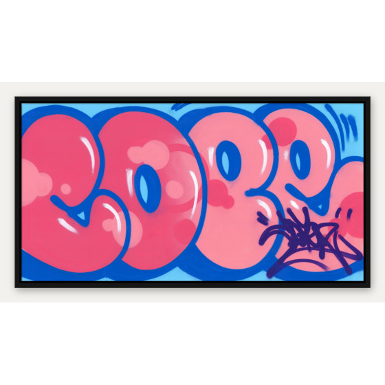 COPE2 - Iconic Bubble Pink, peinture originale sur toile 2026