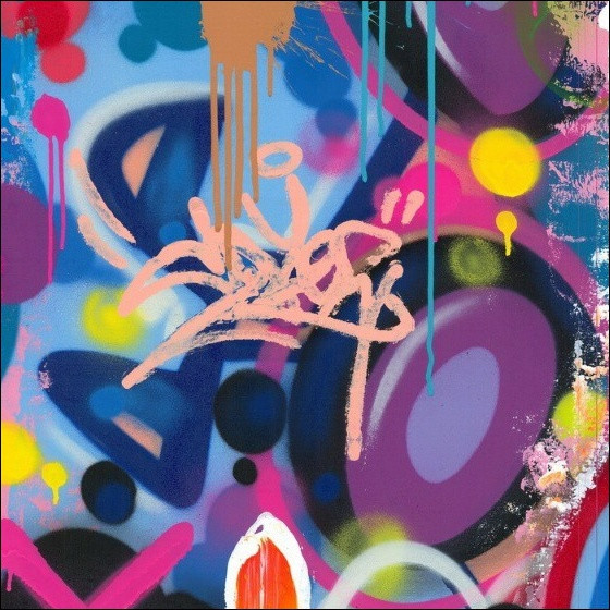 COPE2 - Original painting on canvas "Post No Bills" 100x75cm