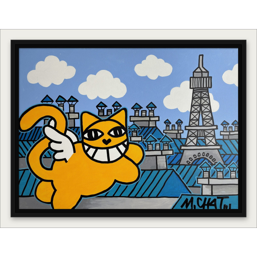 M.Chat (Thoma Vuille) - Gato alado en los tejados de París, 2026