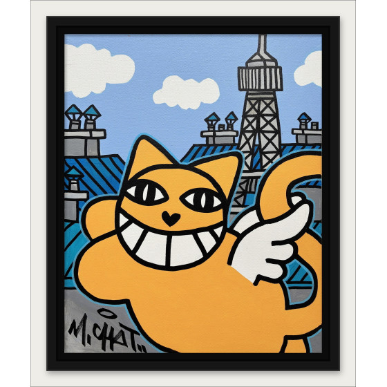 M.Chat (Thoma Vuille) - Chat ailé avec la Tour Eiffel, 2026
