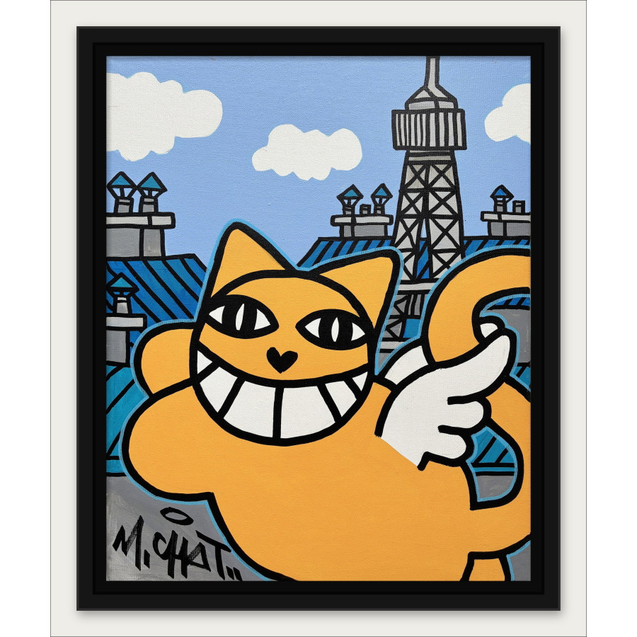 M.Chat (Thoma Vuille) - Chat ailé avec la Tour Eiffel, 2026