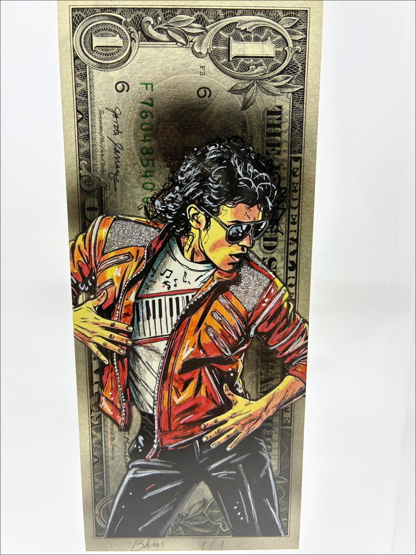 Pazblandina - Michael Jackson, opera originale su dollaro