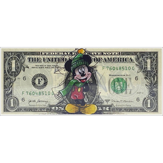 Pazblandina - Mickey Dibujando en invierno por dólar