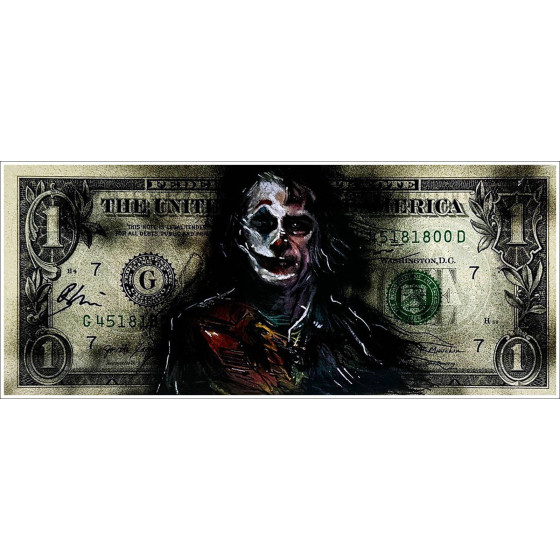 PAZBLANDINA - Joker on American Dollar | Galleria 125