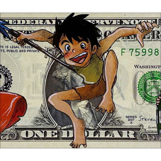 Pazblandina Conan, el hijo del futuro, obra original firmada.