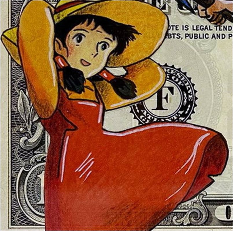Pazblandina Conan, le fils du futur, œuvre originale signée