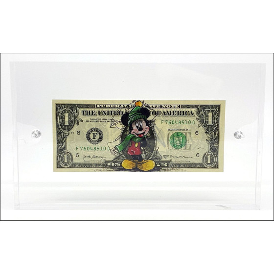 Pazblandina - Mickey Dibujando en invierno por dólar