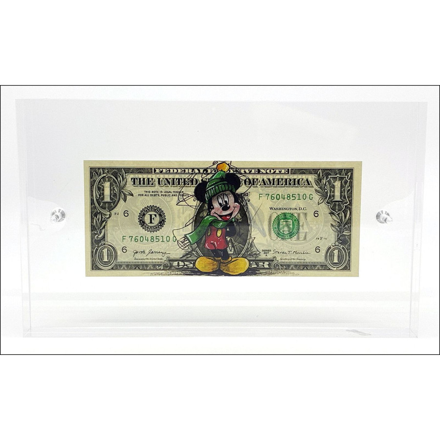 Pazblandina - Mickey Dibujando en invierno por dólar