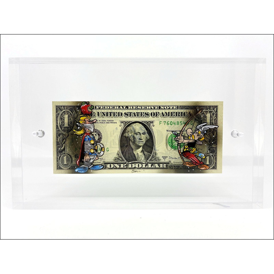 Pazblandina - Asterix, der Apfel & der Römer, Werk auf Dollar