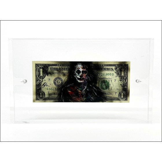 PAZBLANDINA - Joker auf dem amerikanischen Dollar | Galerie 125