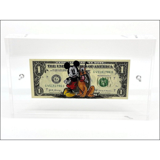 PAZBLANDINA Acquista Disegno originale su Dollaro $ - Mickey e Pluto