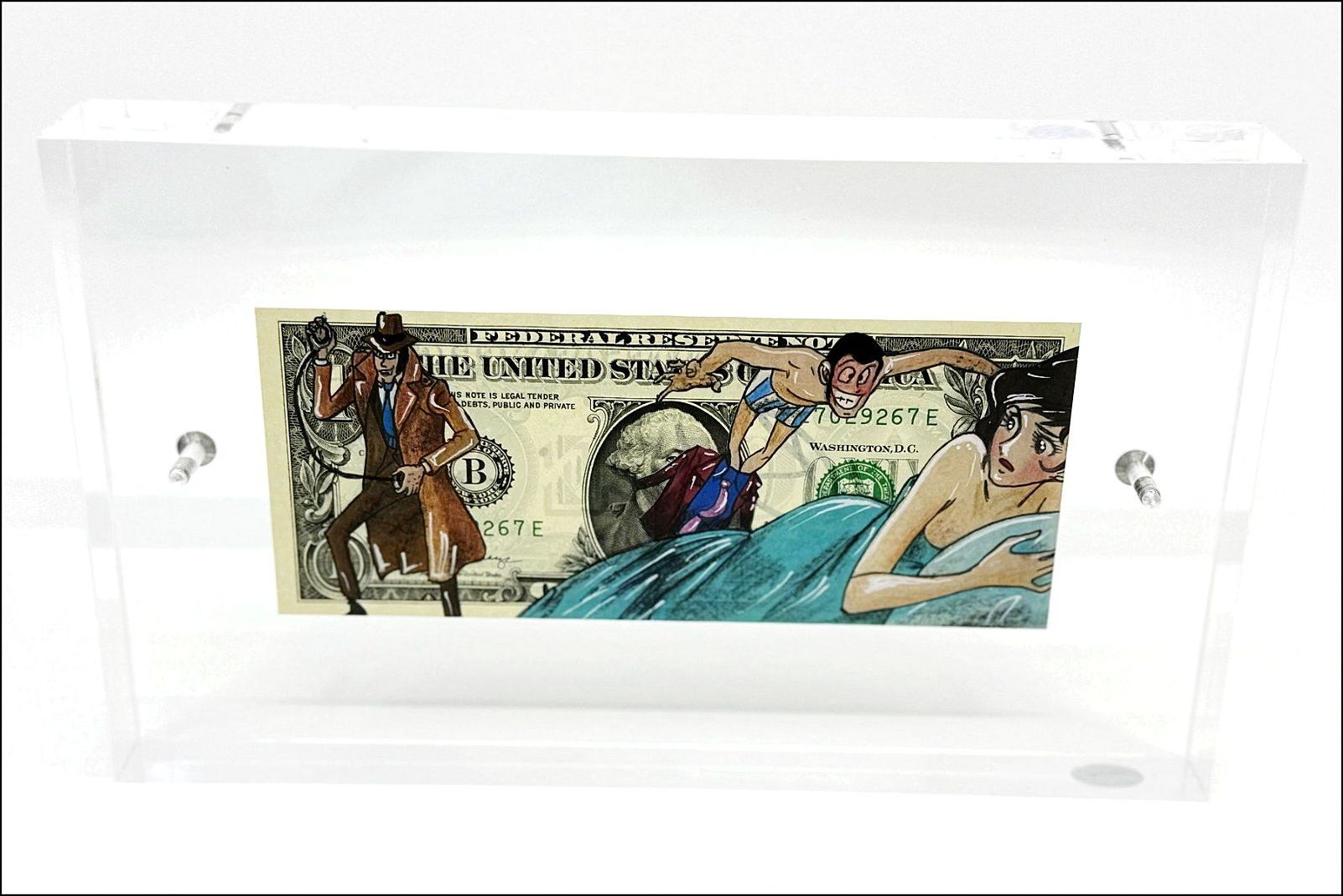 Acquista il disegno originale su dollaro $ PAZBLANDINA - Lupin III il primo
