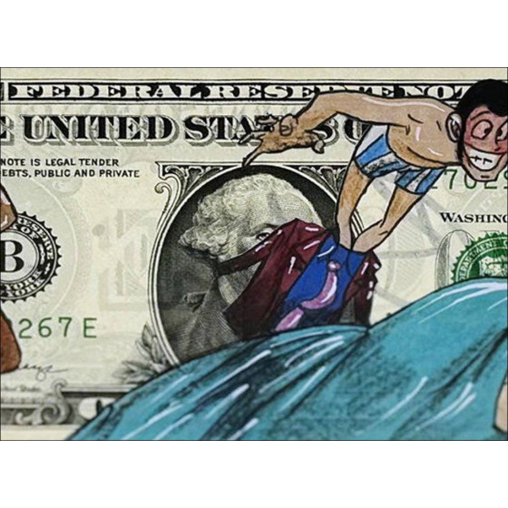Acquista il disegno originale su dollaro $ PAZBLANDINA - Lupin III il primo