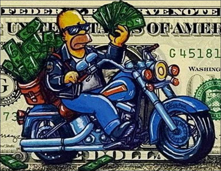 Pazblandina - Homer Simpson (2025), Dibujo individual
