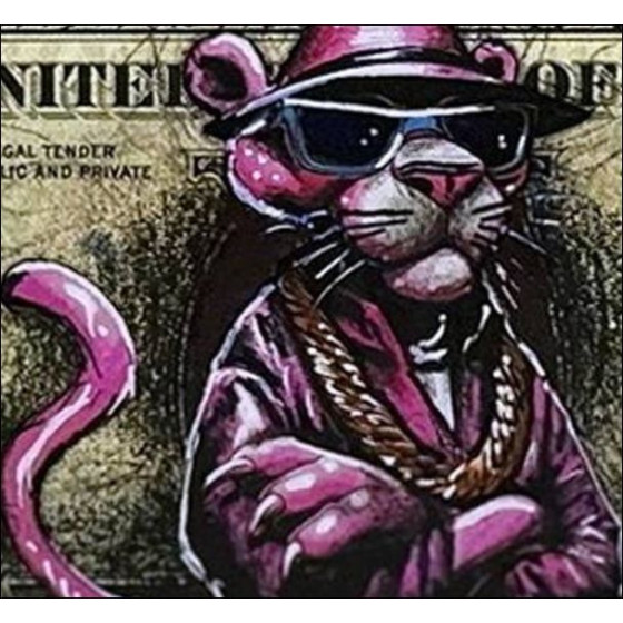 Pazblandina - Pantera rosa (2025), Dibujo individual