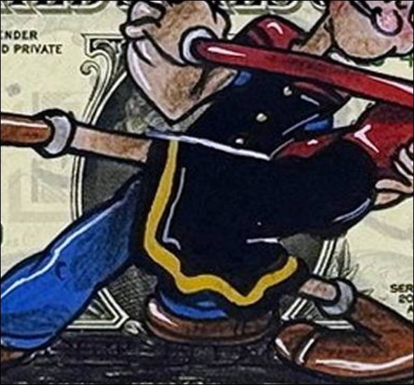 Pazblandina - Popeye & Olive (2025), Dibujo