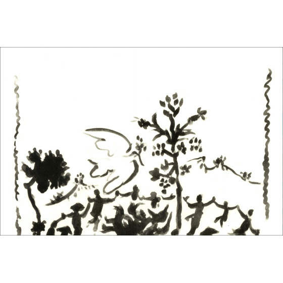 Pablo Picasso, Vive la Paix – Litografía 65x50 cm | Galerie 125