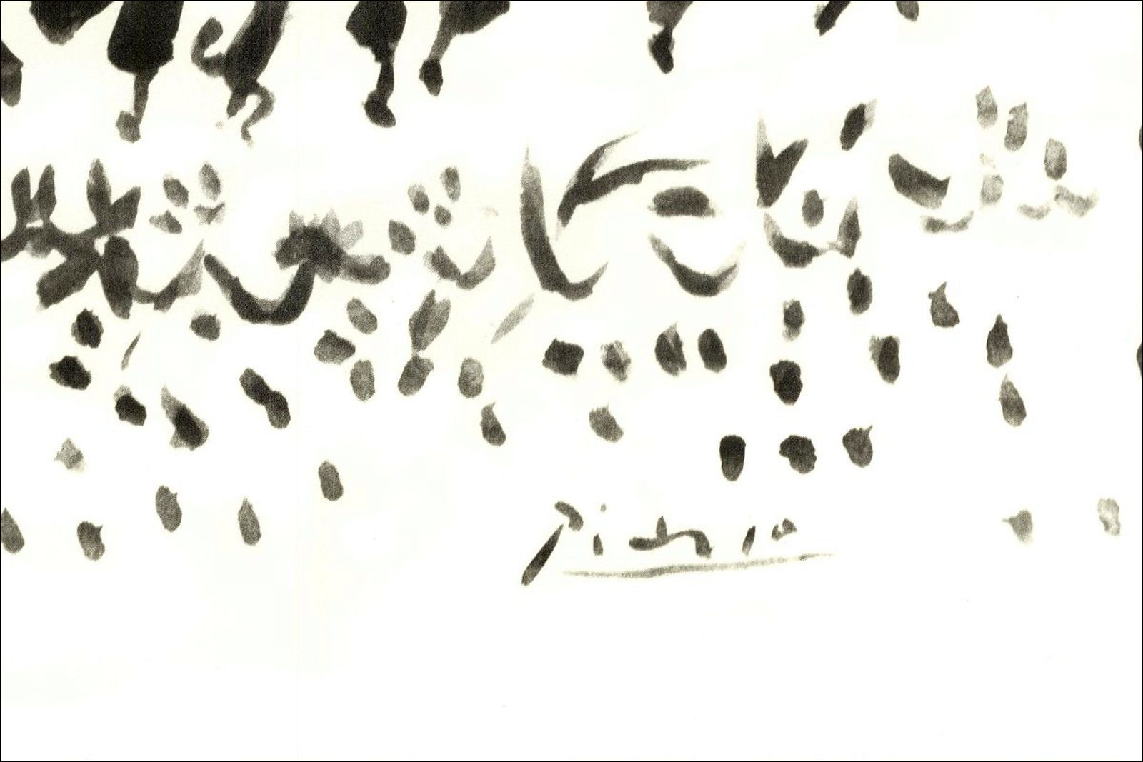 Pablo Picasso, Vive la Paix – Litografía 65x50 cm | Galerie 125