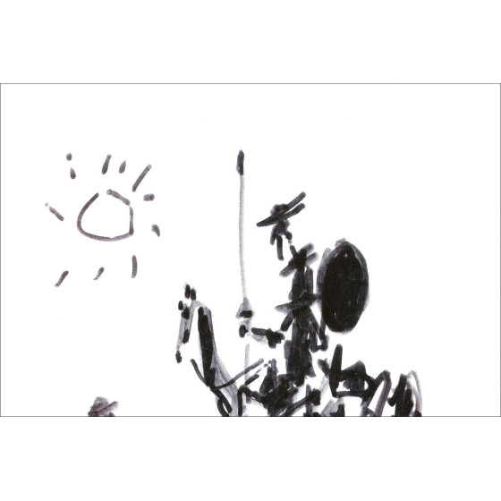 Pablo Picasso, Don Quichotte – Lithografie 65x50 cm | Galerie 125