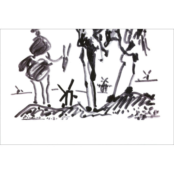 Pablo Picasso, Don Quichotte – Lithografie 65x50 cm | Galerie 125