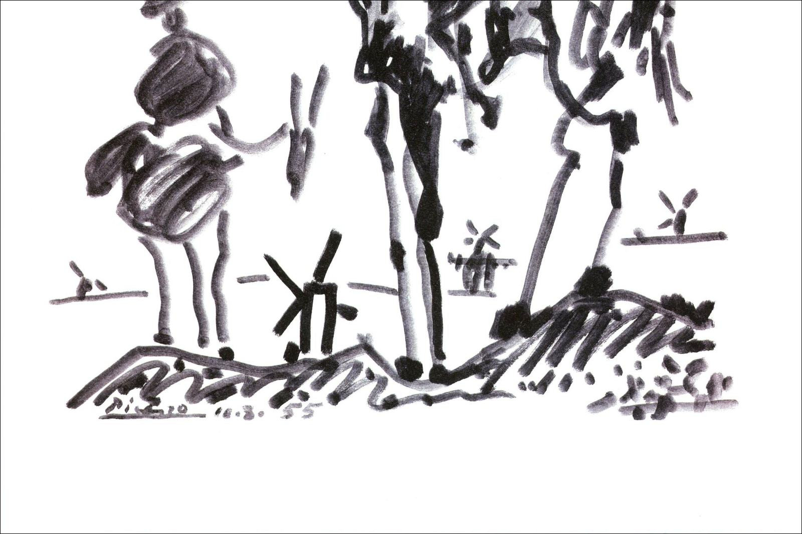 Pablo Picasso, Don Quichotte – Lithografie 65x50 cm | Galerie 125