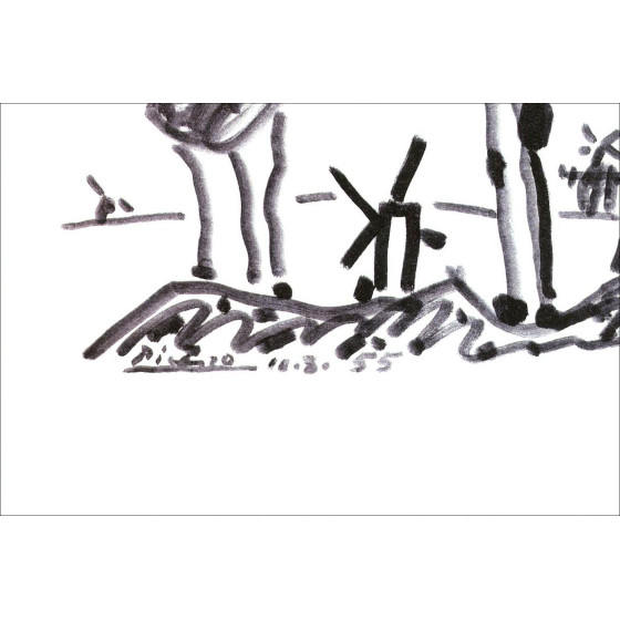 Pablo Picasso, Don Quichotte – Lithografie 65x50 cm | Galerie 125