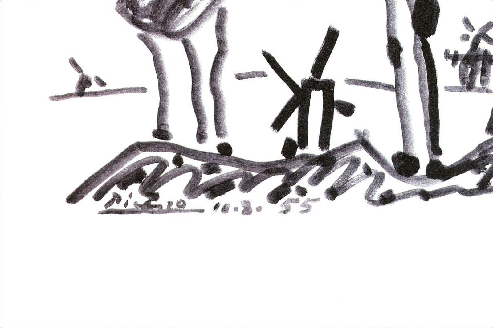 Pablo Picasso, Don Quichotte – Lithografie 65x50 cm | Galerie 125