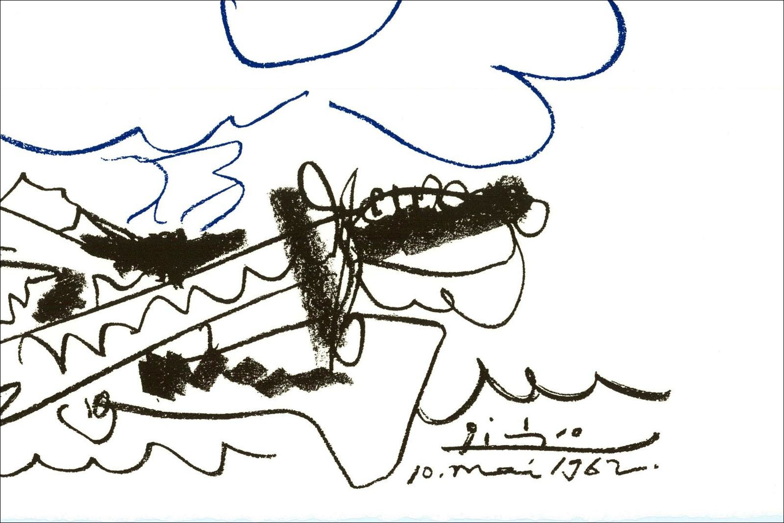 Pablo Picasso, Colombe de l'avenir – Lithograph 50x65 cm