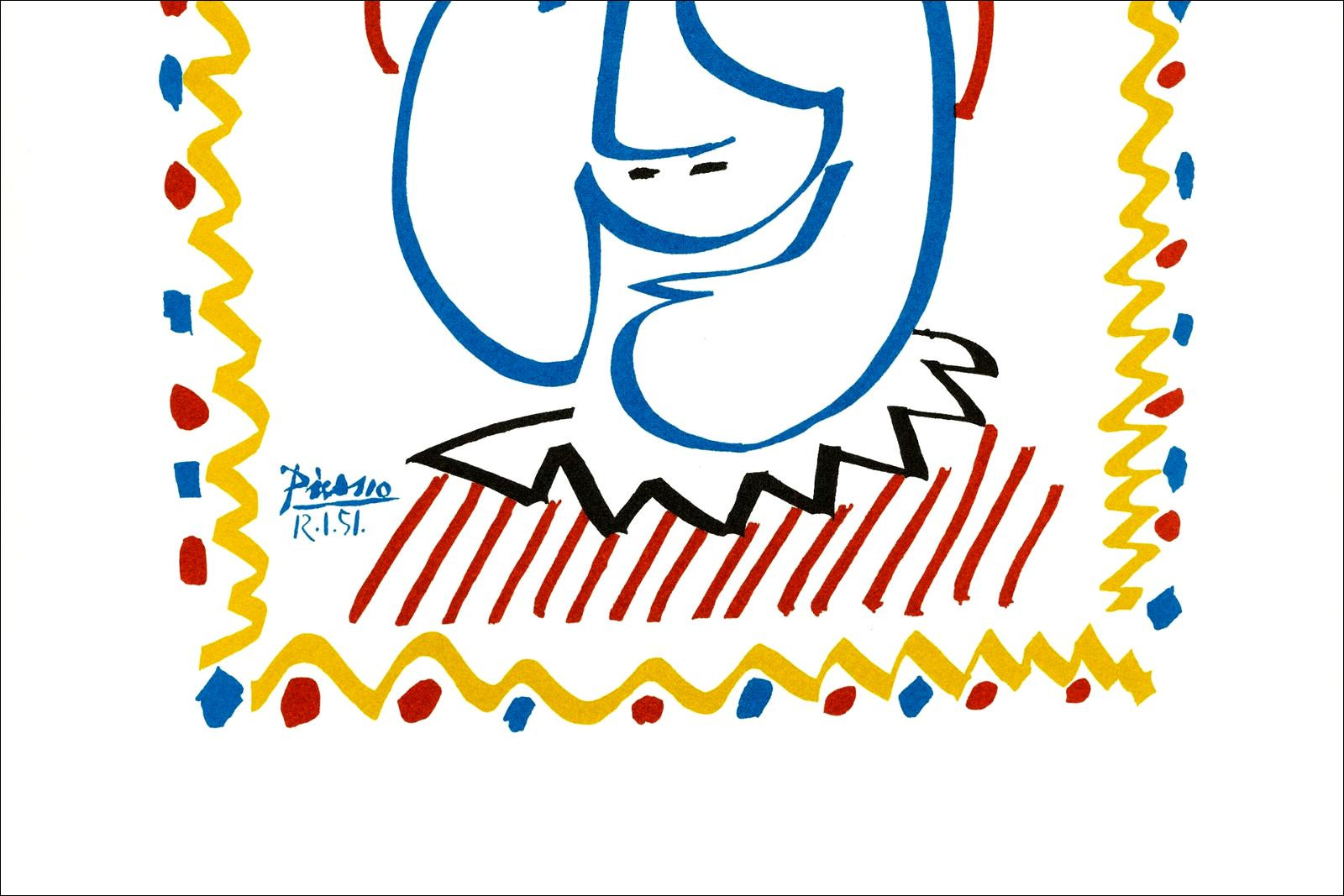 Pablo Picasso, Carnaval 1951 – Litografía 49x40 cm | Galerie 125