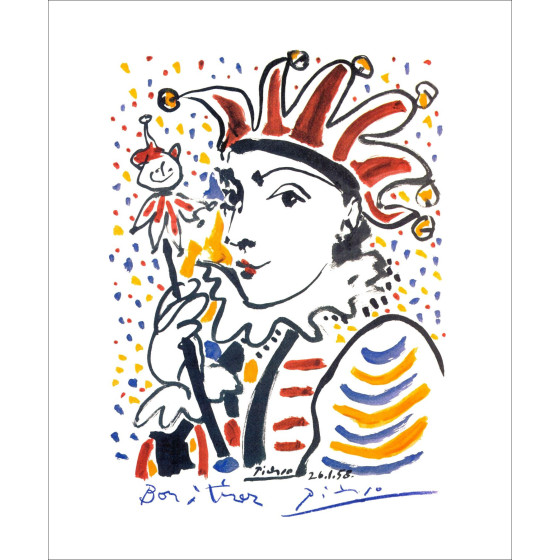 Pablo Picasso, Carnaval 1958 – Lithographie 49x40 cm | Galerie 125